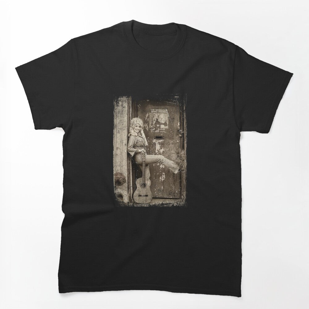 Dolly Parton Guitar Memories Retro Vintage Shirt