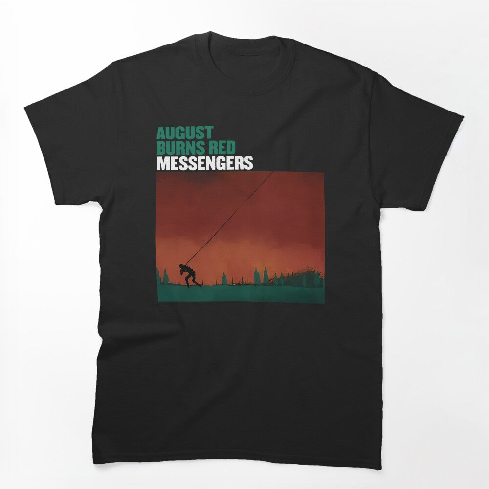 Progressive Metal Typography Band Shirt