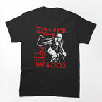 Red Typography Band Music 1994 And 2015 Shirt