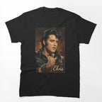 Elvis Presley '68 Comeback Vintage Portrait Art Shirt