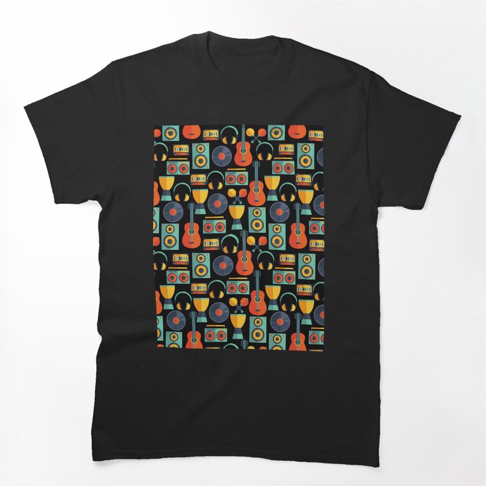 Guitars Speakers & Drums Music Lovers Shirt