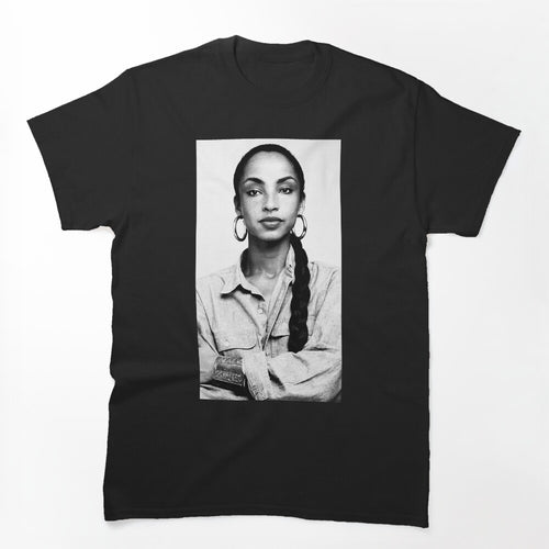 Sade Black And White Portrait Shirt