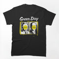 Yellow Circle Mugshot Face Stencil Shirt