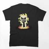 Femtanyl Burning Man Bites Dog Shirt