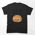What She Order Black Shirt