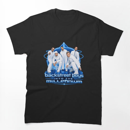Backstreet Into The Millennium Vintage Boy Band Tribute Design Shirt