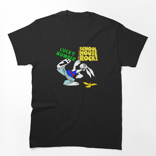 Schoolhouse Rock Lucky Number Seven Lucky Number Shirt
