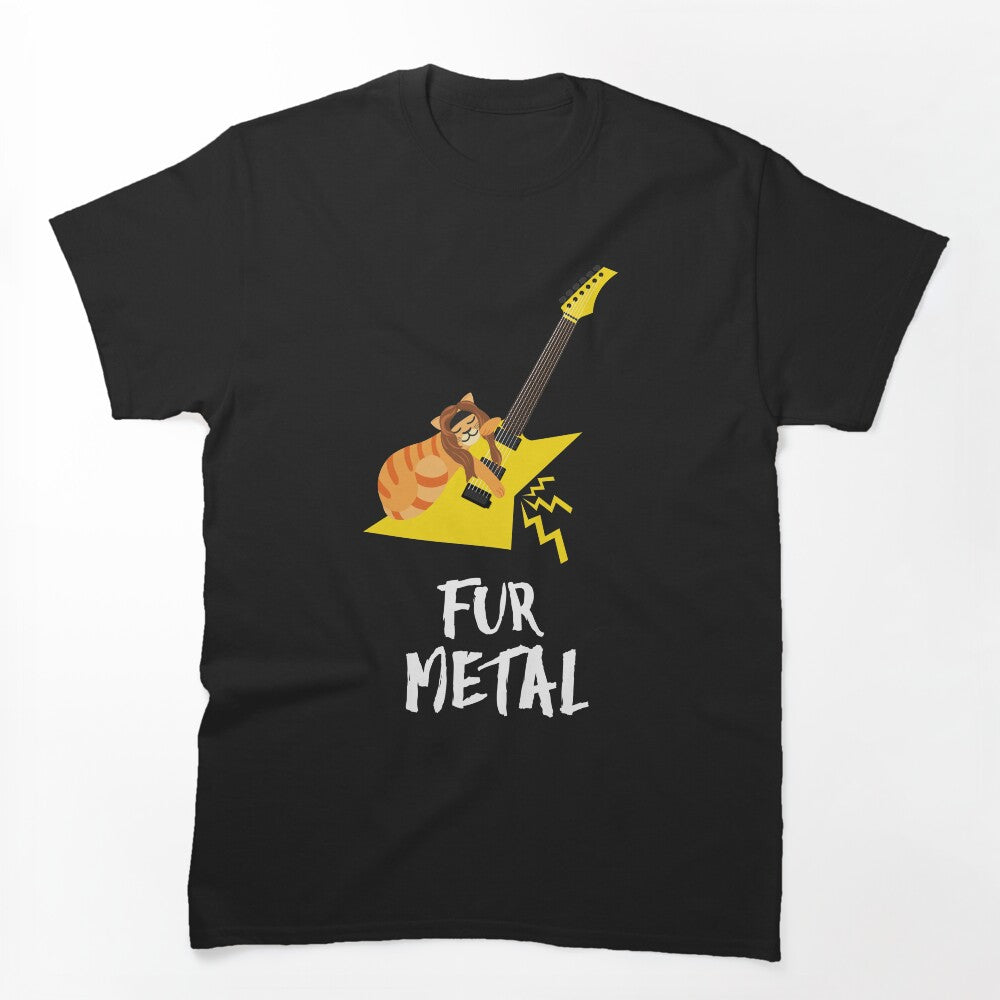 Sleeping Cat Unique Heavy Metal Shirt
