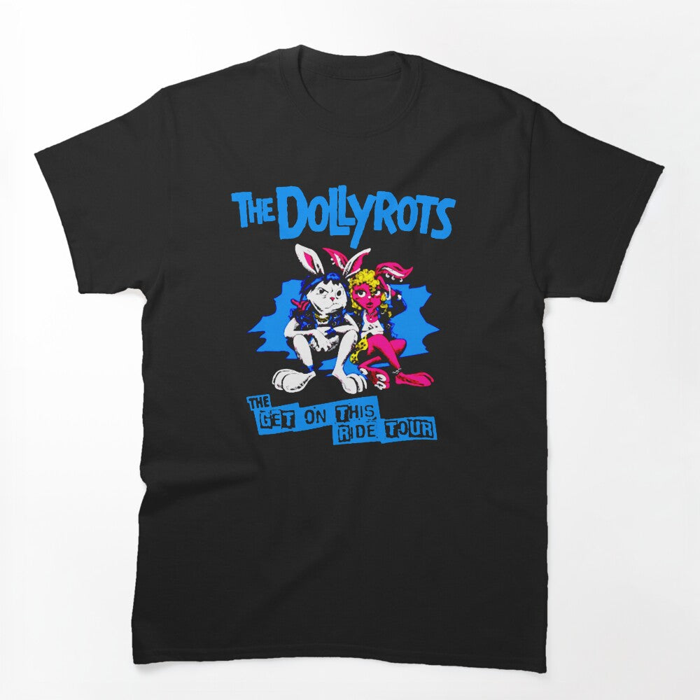 Blue Typography Alternative Rock Limited Rare Shirt