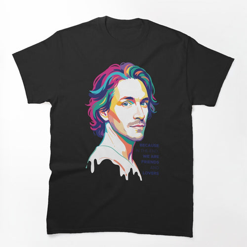 Brandon Boyd Colorful WPAP Rock Star Portrait Shirt