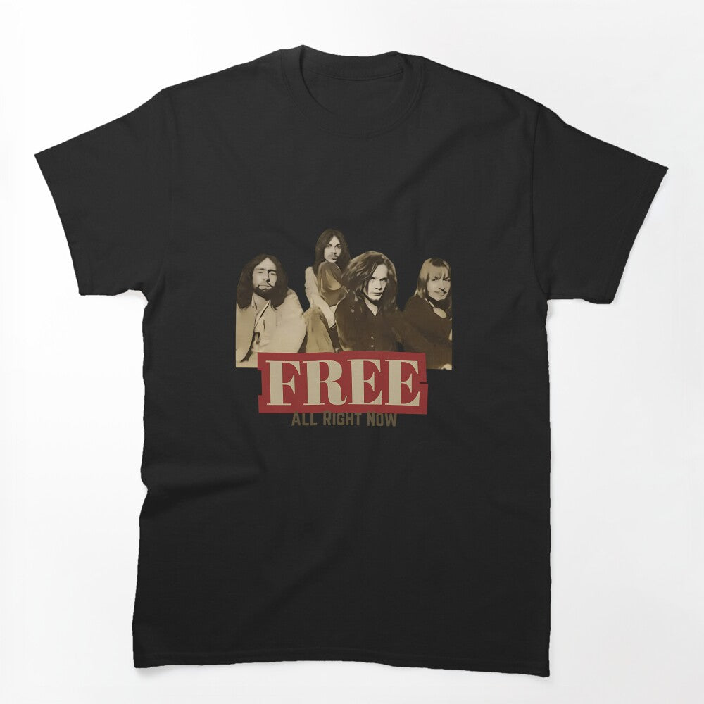 Hard Rock Band - All Right Now Shirt