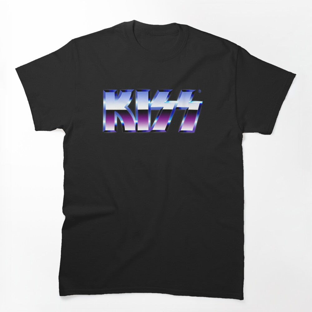 Kiss Logo Chrome Shirt