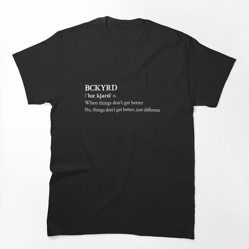 Hot Mulligan Aesthetic Quote Indie Midwest Emo Music Band Lyrics Black Shirt