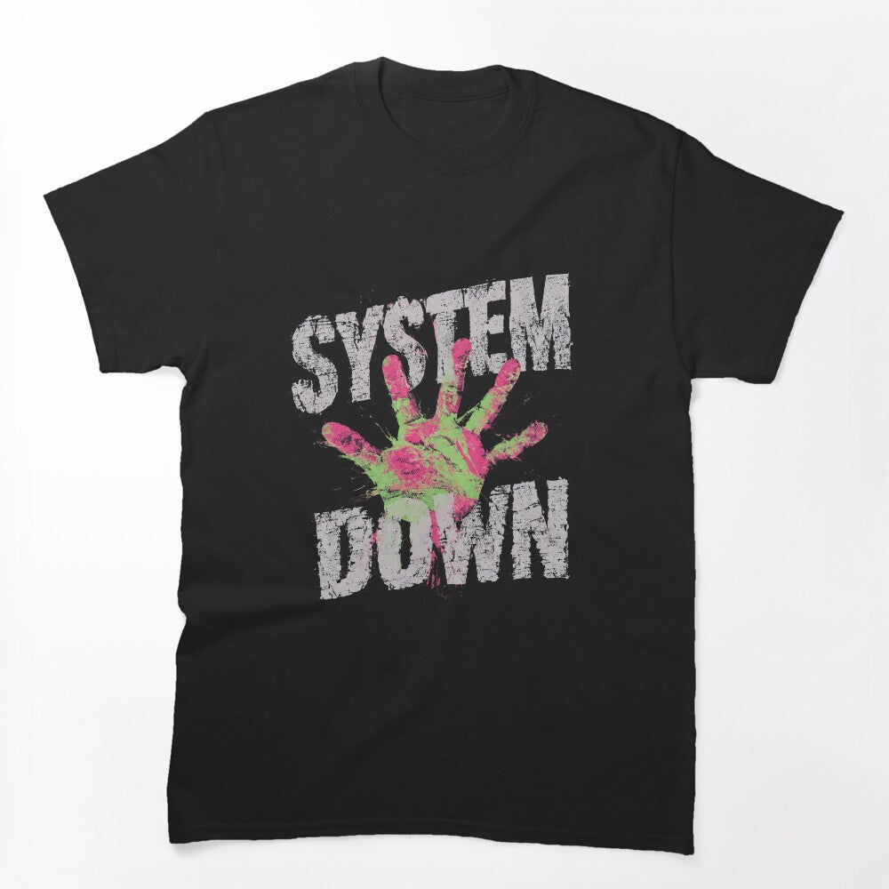 System Down Handprint Shirt