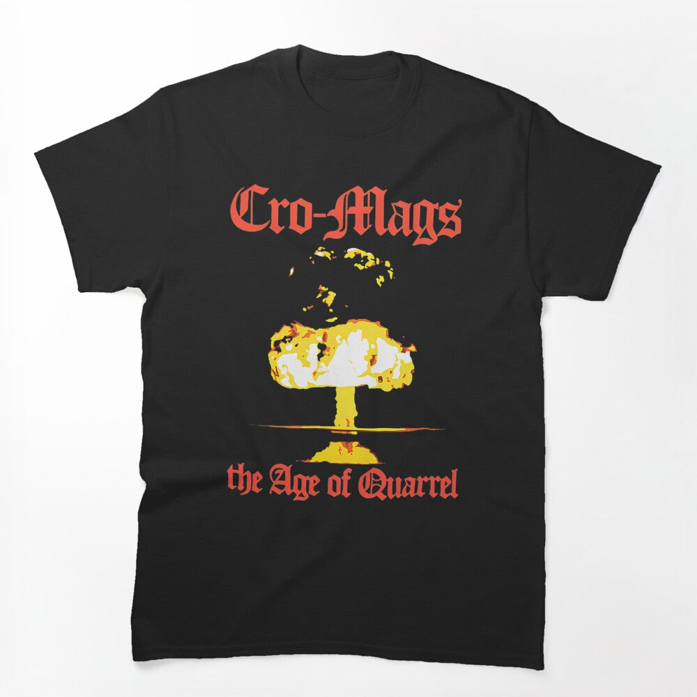 Cro-Mags Inspired The Age Of Quarrel Hardcore Punk Band Artwork Shirt