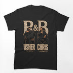 Usher Chris Brown R&B Tour Portrait Shirt