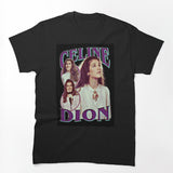 Celine Dion Vintage 90s Bootleg Rap Style Graphic Shirt