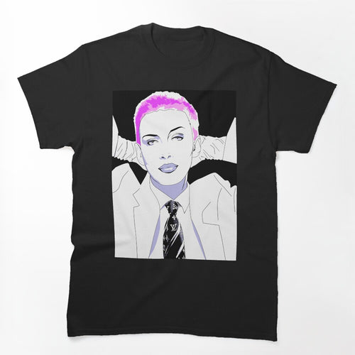 Annie Lennox Purple Shirt