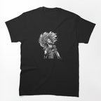 Headbanging Metalhead In Black Ink Shirt