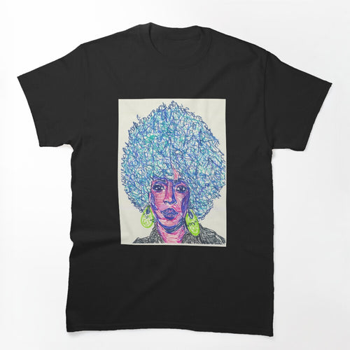 Light Blue Singer Lauryn Shirt