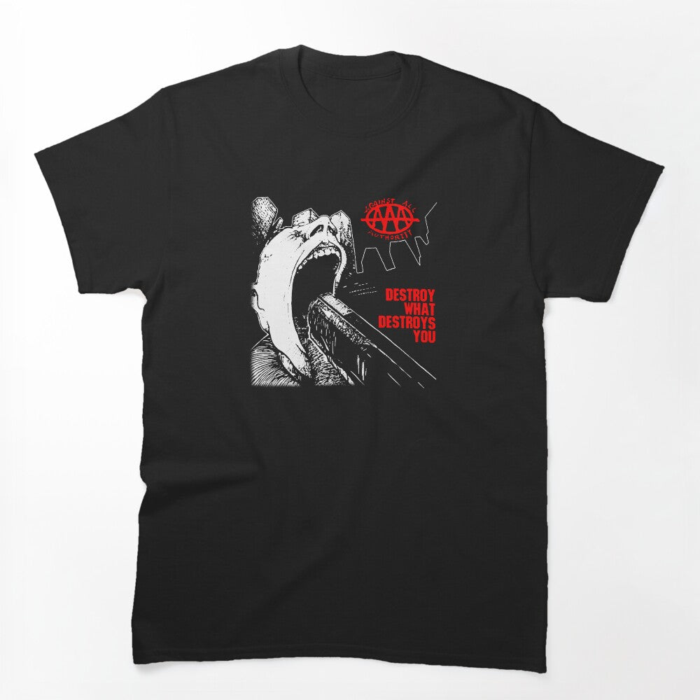 Silhouette Style Ska Punk Music Group Shirt