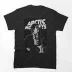 Live Concert Alex Turner Black And White Shirt