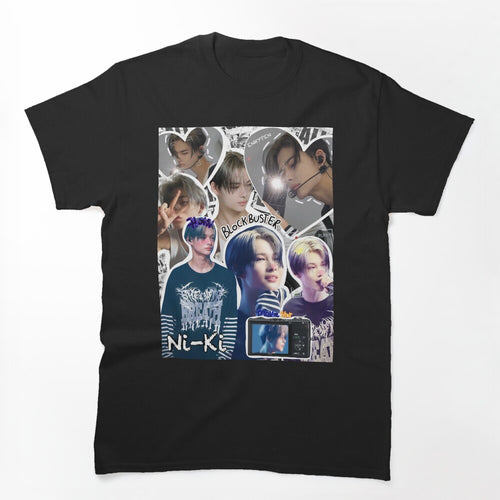 NIKI ENHYPEN Collage HSTAY Design Shirt
