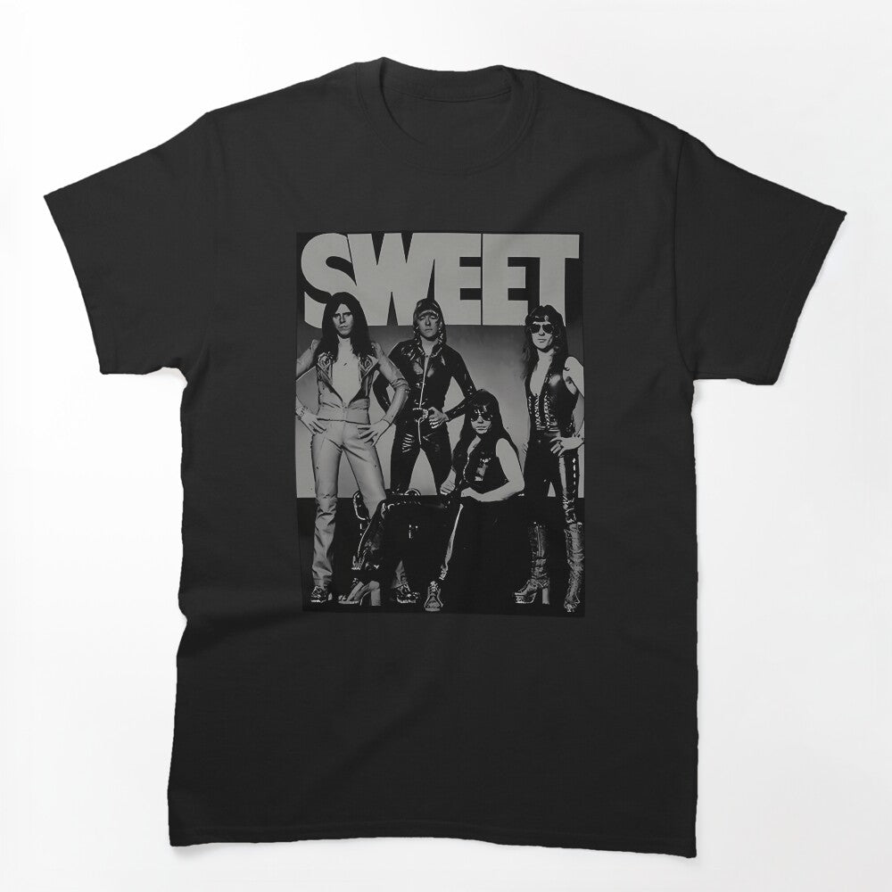 The Sweet Glam Rock Band Shirt