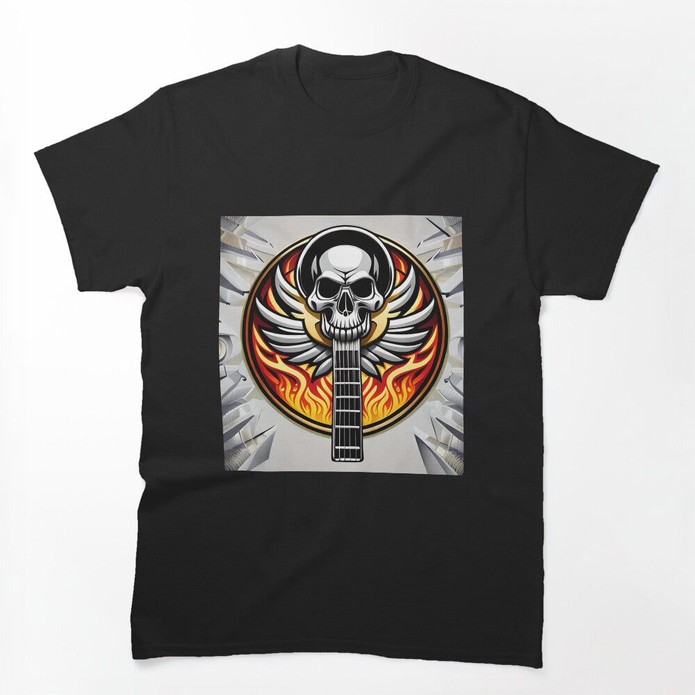 Heavy Metal Skull Guitar Metal Skull 5 Shirt