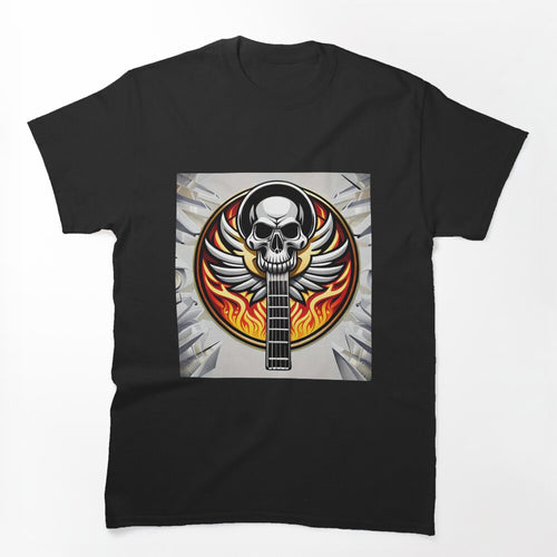 Heavy Metal Skull Guitar Metal Skull 5 Shirt