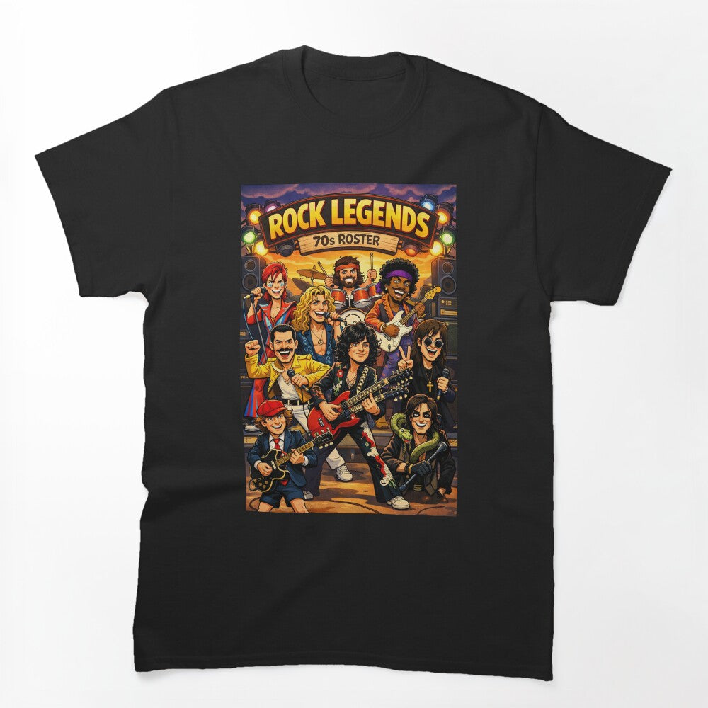 Rock Legend 70s Roster Shirt