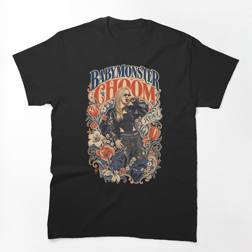 BABYMONSTER Ruka Studio Choom Floral Concept For Monstiez Shirt
