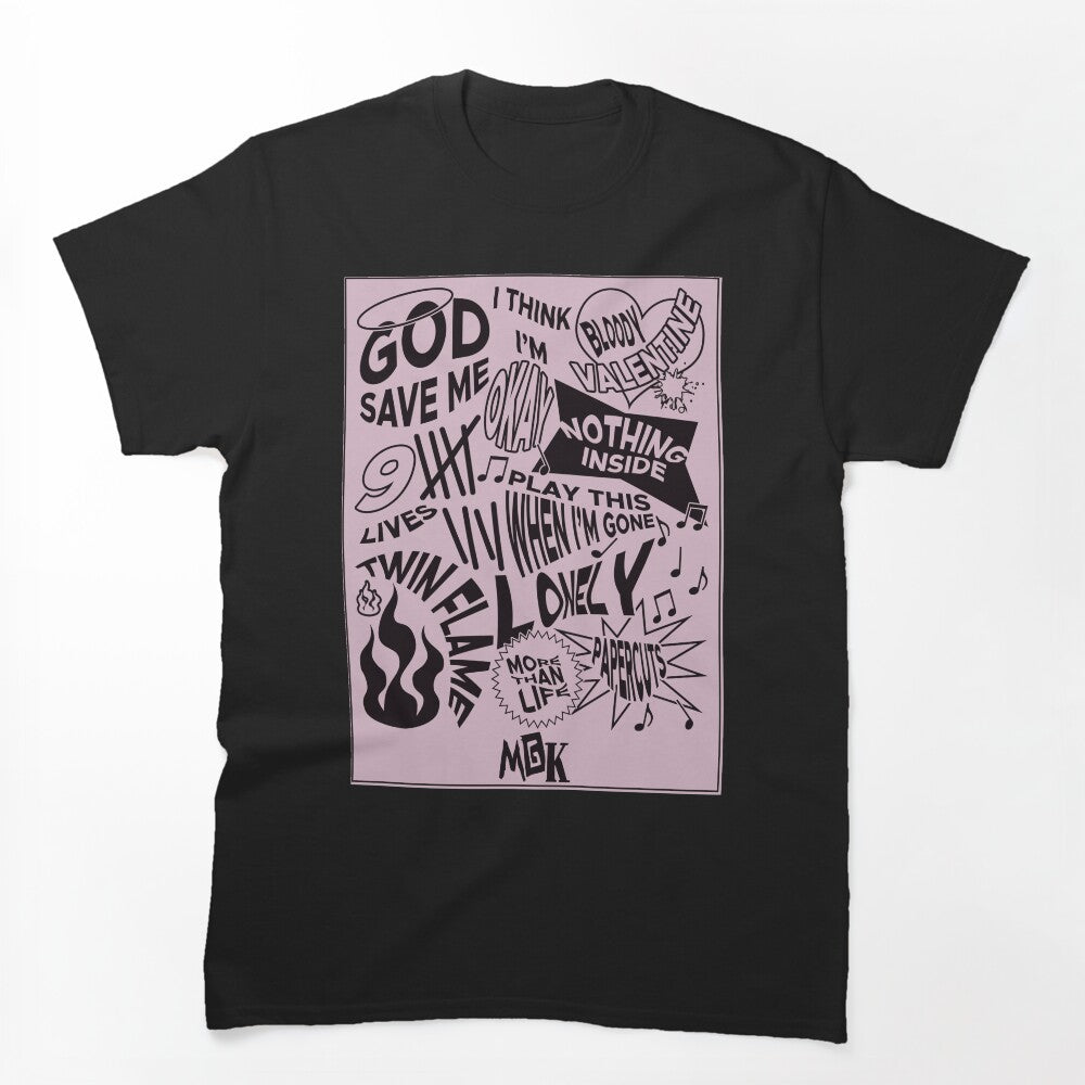 Machine Gun Kelly Tracklist - MGK Shirt