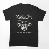 The Casualties Punk Rock Band Inspired Graphic Design Shirt