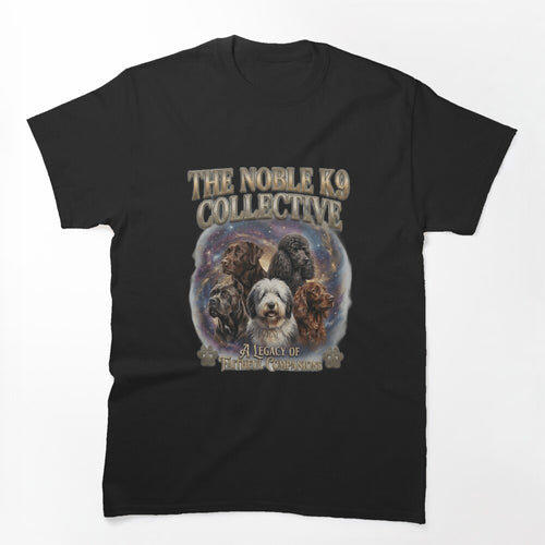 Vintage 90s Dog Retro Bootleg Rap Graphic Noble K9 Collective Pet Shirt
