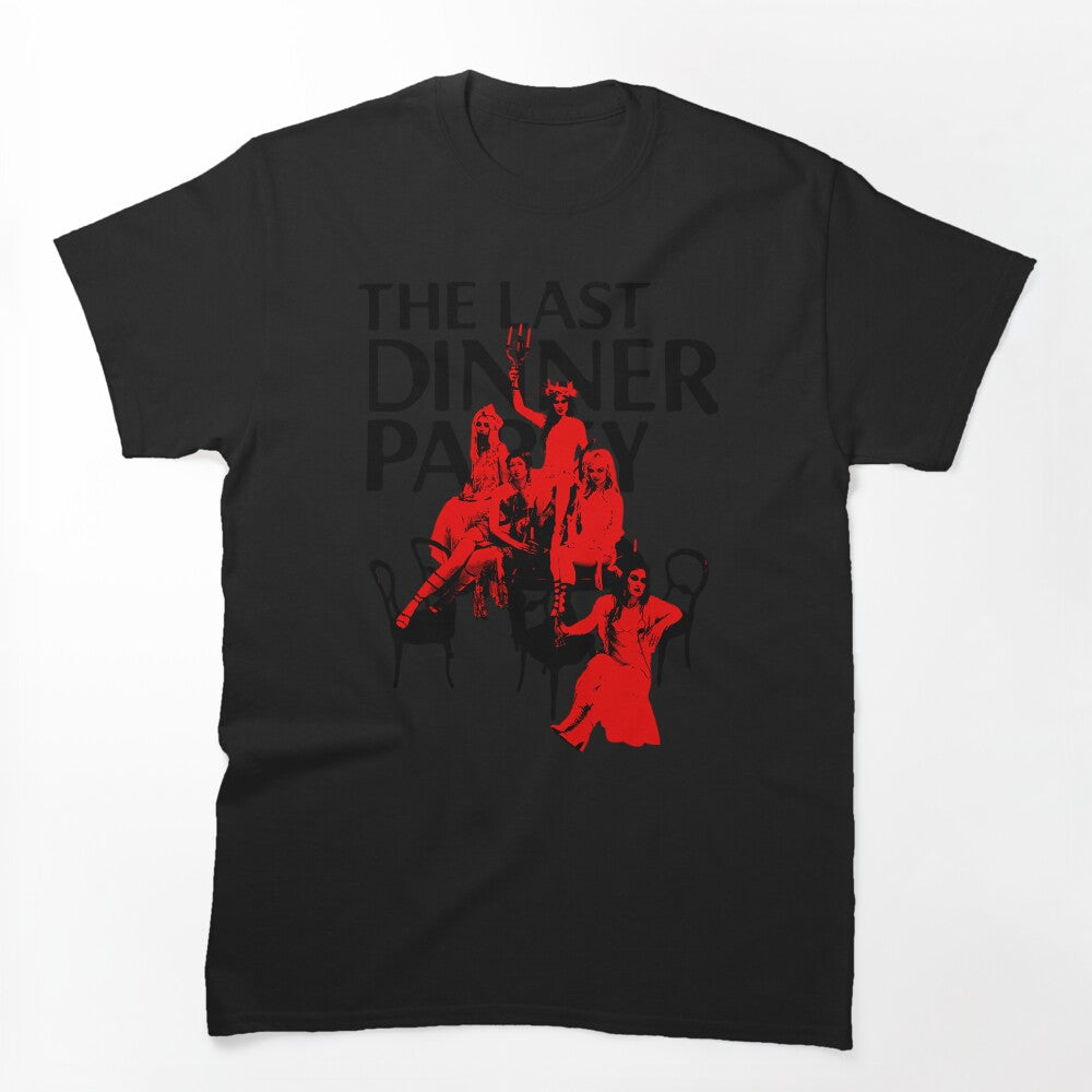 Throwback Rock Band Silhouette Style Shirt