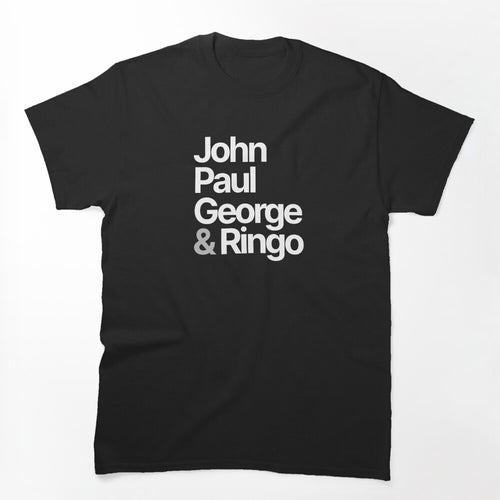 Members Of The Beatles Shirt