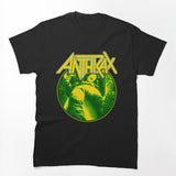 Anthrax Spreading The Disease Green Design Shirt