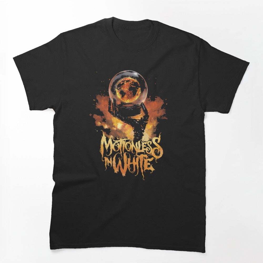 Hand Fire Motionless Perfect For Fan Shirt