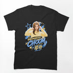 Ruka Babymonster Choom Soft Blue Idol Art Shirt