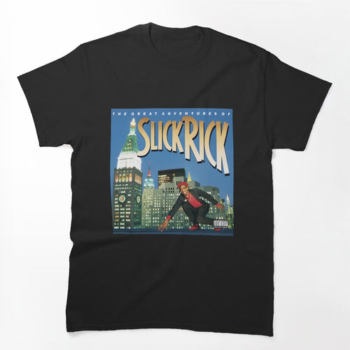 Slick Rick Inspired Vintage Hip Hop Urban Style Design Shirt