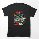Rockabilly Style Retro 50s Sock Hop Rock N Roll Music Shirt