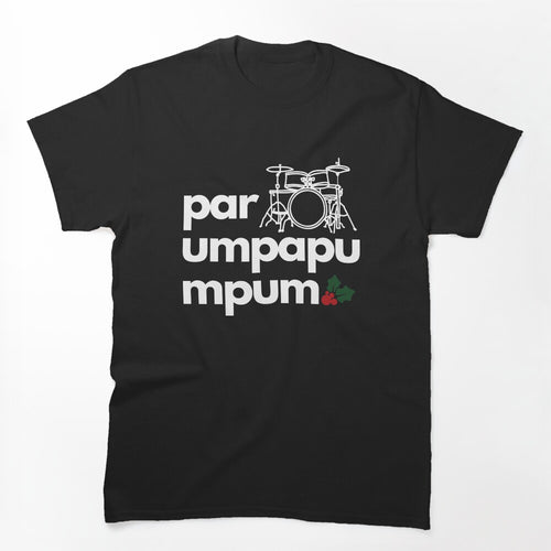 Little Drummer Boy Christmas Drum Kit Shirt