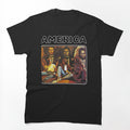 Retro America Band R Ock Shirt
