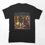 Retro America Band R Ock Shirt