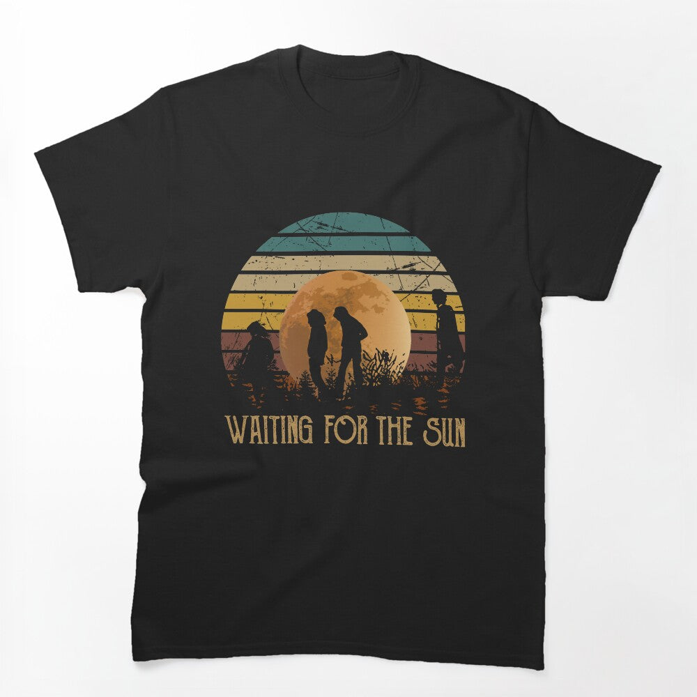 The Doors Rock Band Waiting For The Sun Shirt