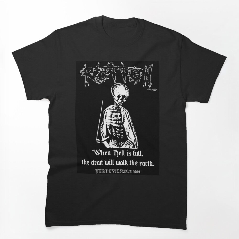 Rotten Dot Com Rotten Com Design Macabre Skeleton Morbid Shirt