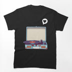 Blue-Vinyl-Record-Player Shirt
