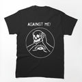 Against Me Punk Rock Band Graphic Design Shirt