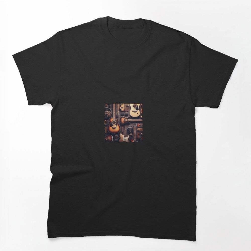 Many Guitars Of Many Types Shirt